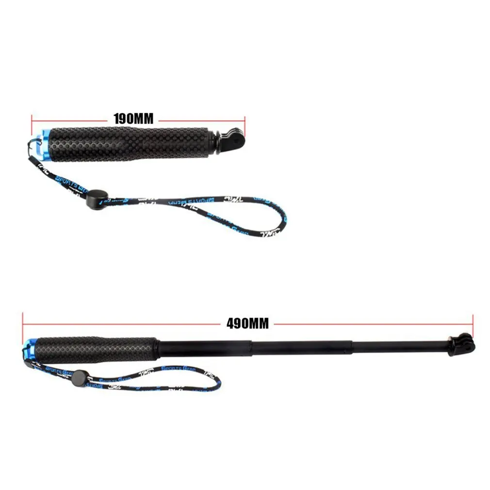 

Universal for Go Pro Action Camera 19cm Submersible Floating Buoyancy Diving Stick Handheld Rod with Wrist Strap Accessory
