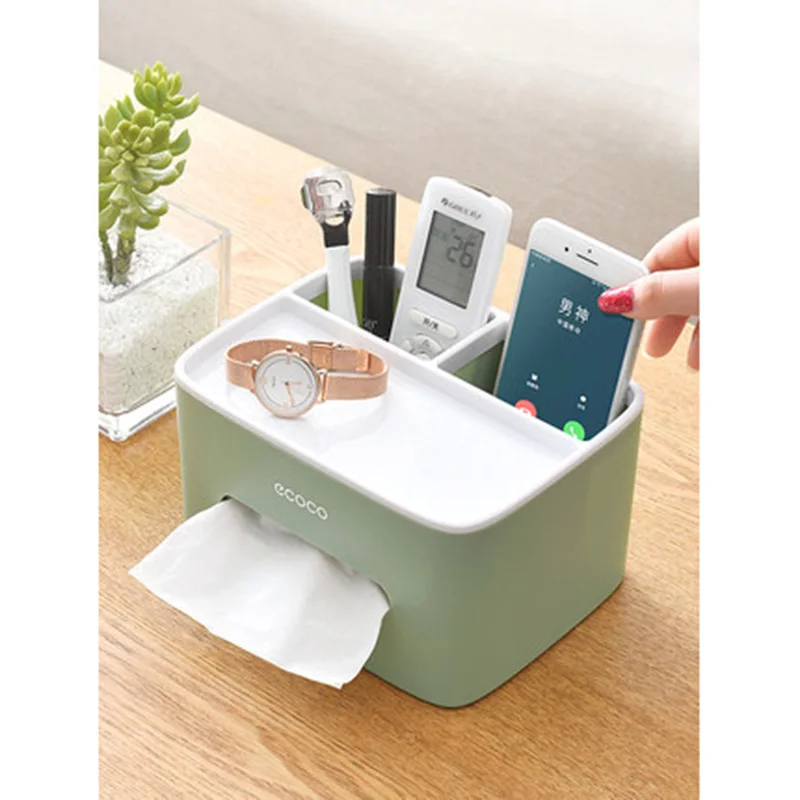 Многофункциональная шкатулка органайзер для косметики салфеток|Коробки и ящики