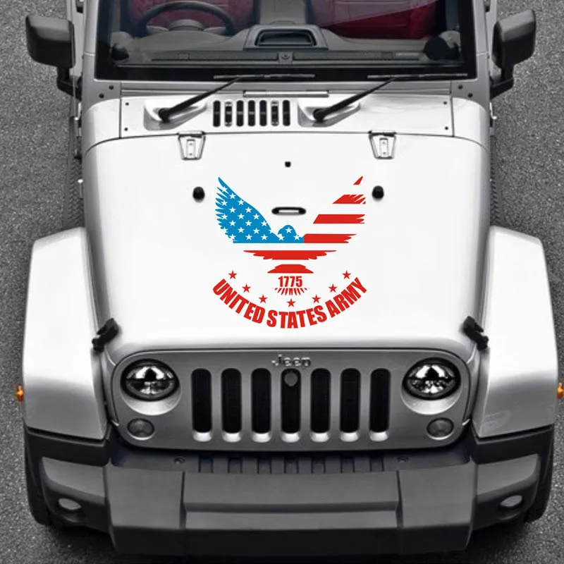 

Автомобильная наклейка для JEEP Wrangler Renegade Compass Eagle Patriot Cherokee Grand Cherokee 4x4 наклейки на весь корпус автомобиля