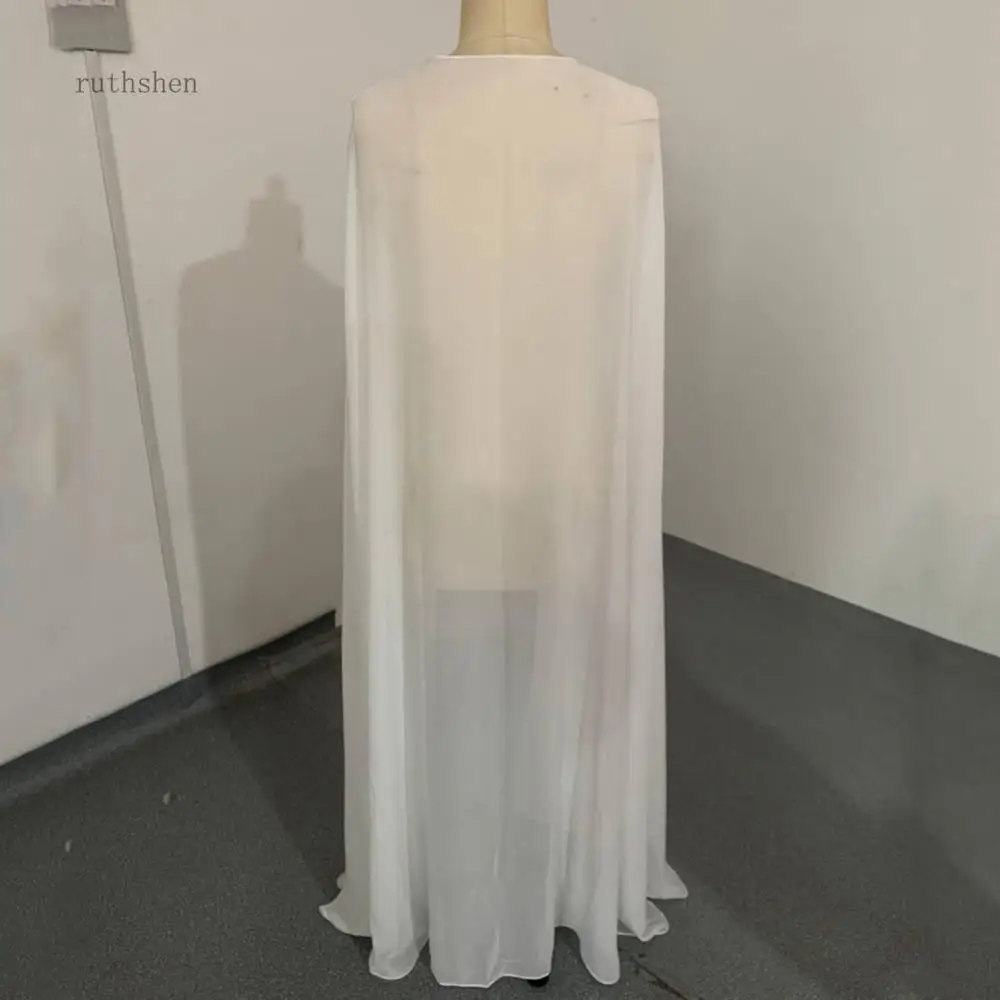 Шифоновая газовая шаль обернутая Болеро длиной до пола свадебная куртка для