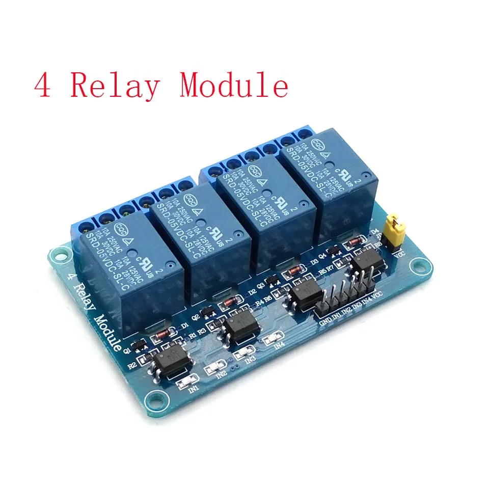 5V 12V 4 канальный Релейный модуль щит для Uno ARM PIC AVR DSP электронное реле канала Relay.4