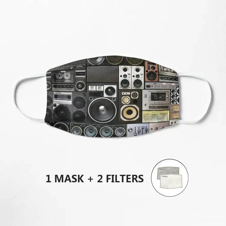 Hifidelity Remix Mask PM2.5 Breathable Face Fabric Protective Mouth Cover Washable Reusable |
