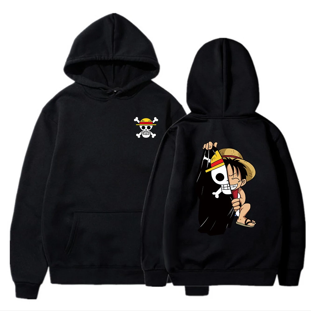 

Anime One Piece Hoodies Men Women Luffy Pullover Oversized Hoodie Sweats Kids Hip Hop Coat Boys Mens Clothing Sudaderas