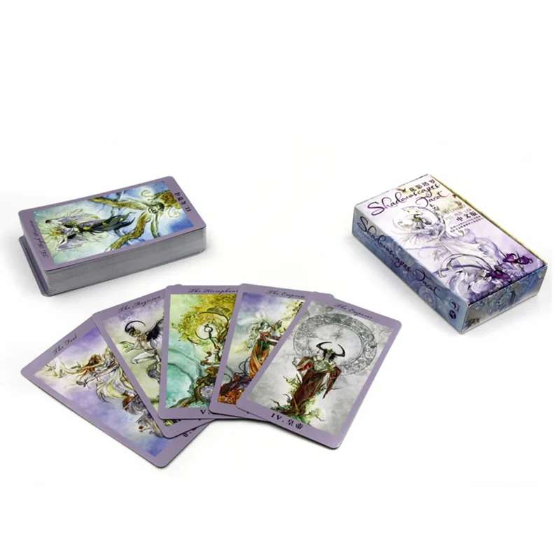 Настольная игра Shadowscapes Карты Таро высококачественная бумага 78 шт. карт