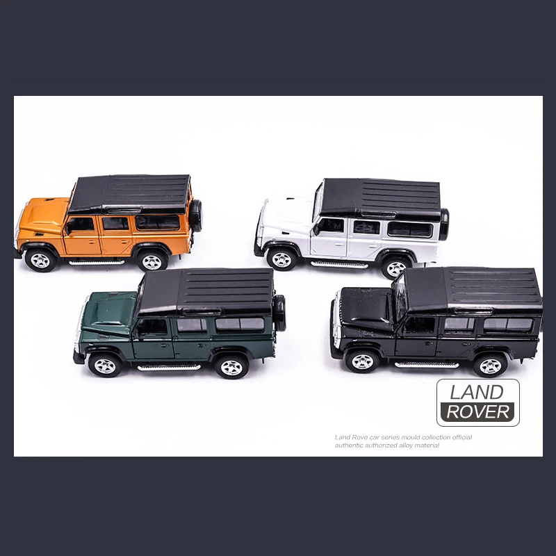 Детские игрушки 1:36 Land Rover Defender модель автомобиля из сплава с отворотом детская