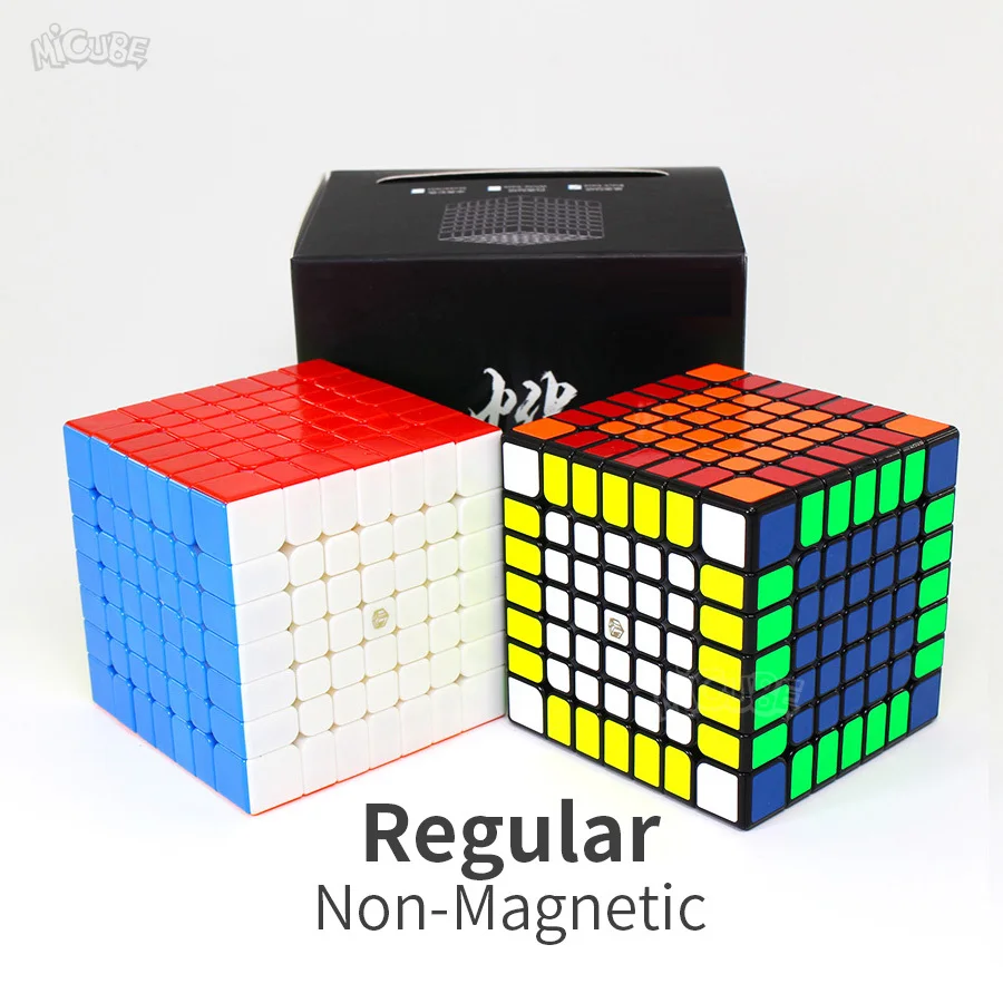 Mofangge X Man Spark & M 7x7x7 Магнитный куб обычный 7x7 магический скоростной без наклеек