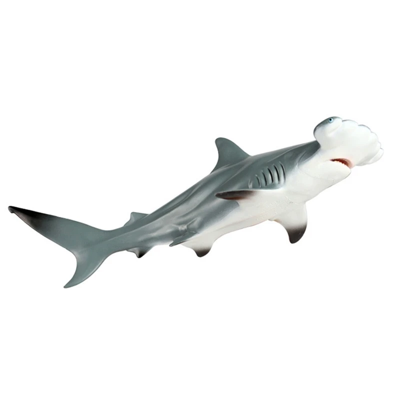 

Lifelike Baby Shark Toy Marine Sea Life Figure Squeeze Big Shark Fish Model PVC Collection Toy for Kids Children Gift