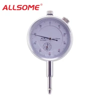 allsome dial indicator gauge 0 10mm meter and precise 0 01 resolution concentricity test ht1605