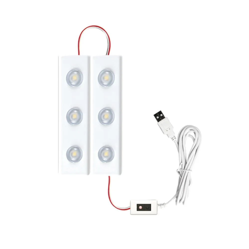 

LED Makeup Mirror Light Bulbs Hand Induction USB Powered Cosmetic Mirror Lamp For Wall Dressing Table Bathroom