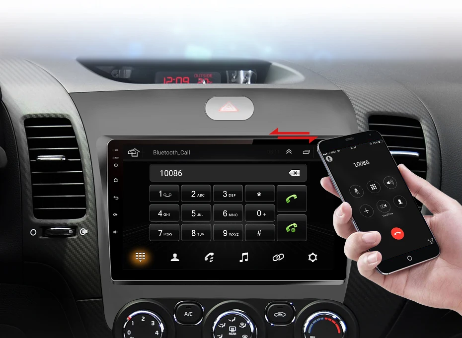 Junsun V1 2G+ 32G Android 9,0 DSP для Kia Cerato K3 2013 автомобильный Радио Мультимедиа Видео плеер навигация gps RDS 2 din dvd