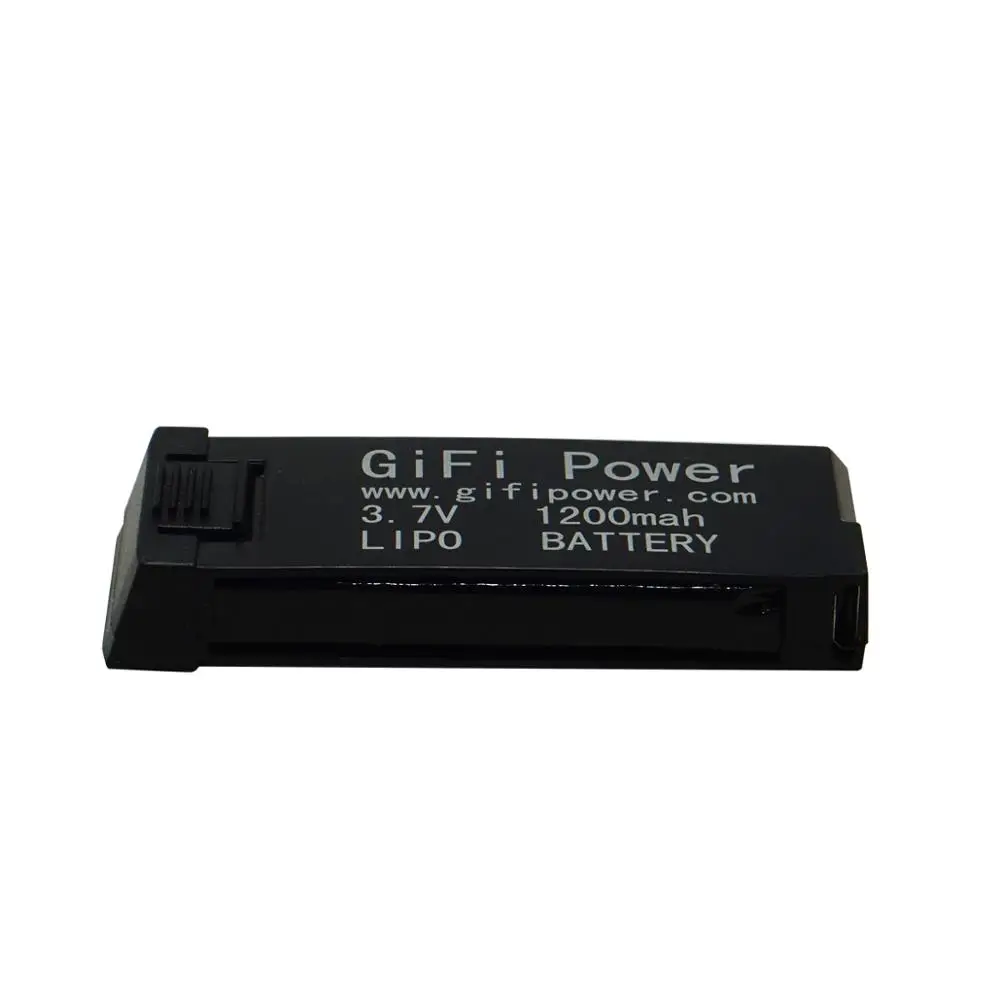 Обновление 1 2 шт. gifi power 3 7 в 1200 мАч Lipo батарея для дрона X PRO RC E58 L800 S168 QUADCOPTER|Детали и