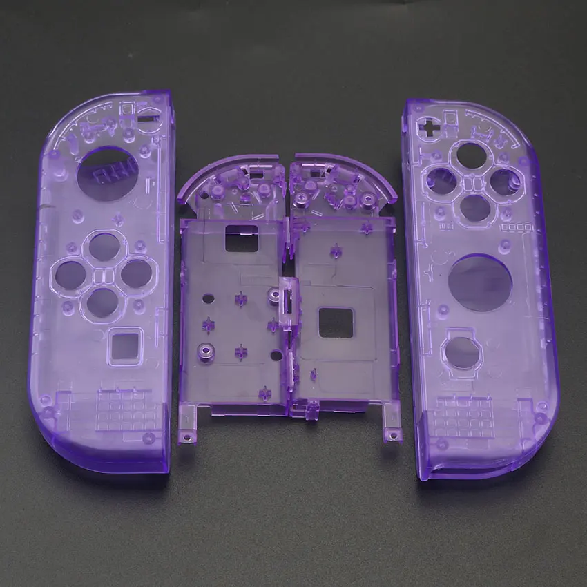 Чехол для Nintendo Switch Joy Con чехол накладка контроллера NS NX JoyCons прозрачный зеленый