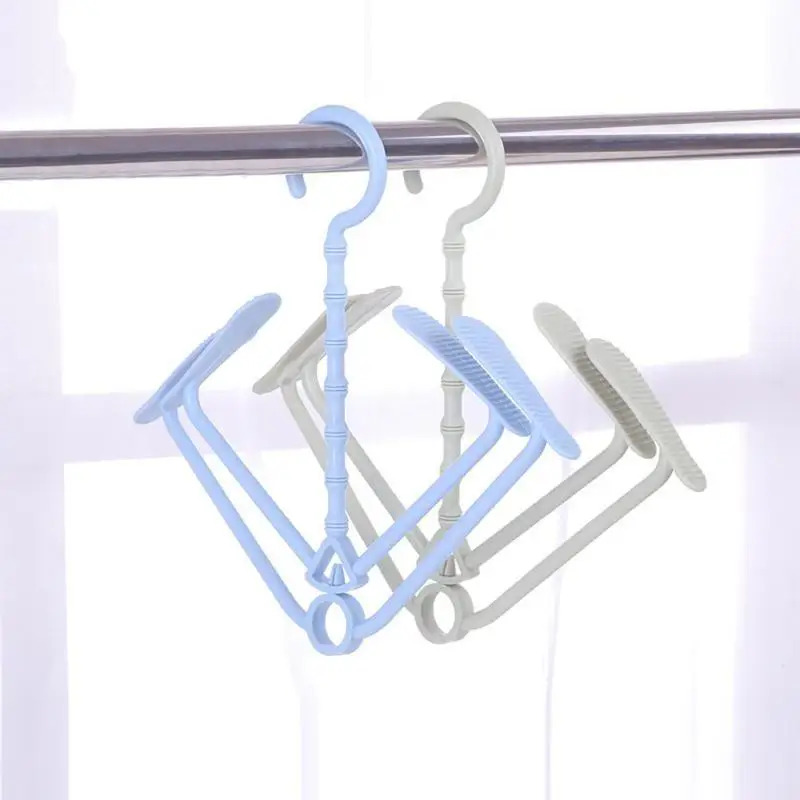 Пластиковые 4 крючка держатель для обуви подвесная полка хранения вещей сушилка