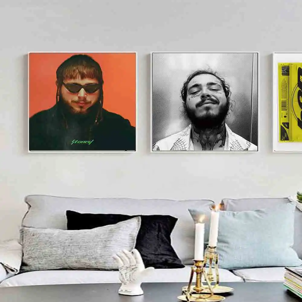 D248 Обложка альбома Beerbongs & Bentleys Post Malone singer художественный Шелковый плакат холст