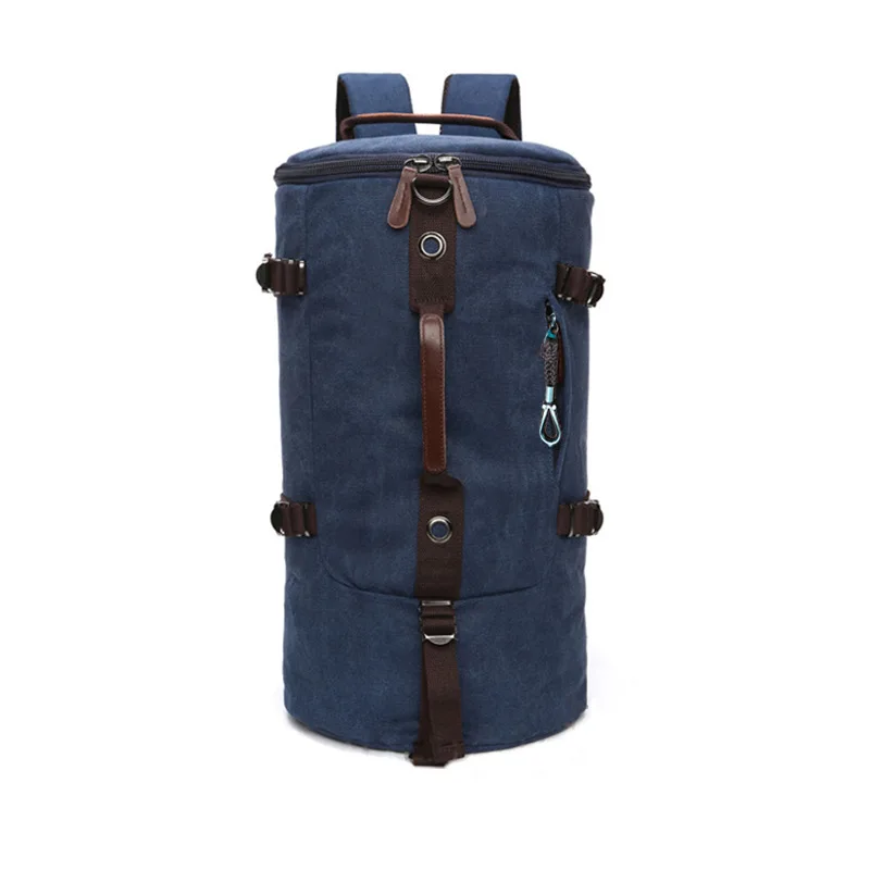 Backpack 2020 new product Korean version portable canvas British mens backpack trendy student sports bag outdoor travel bag