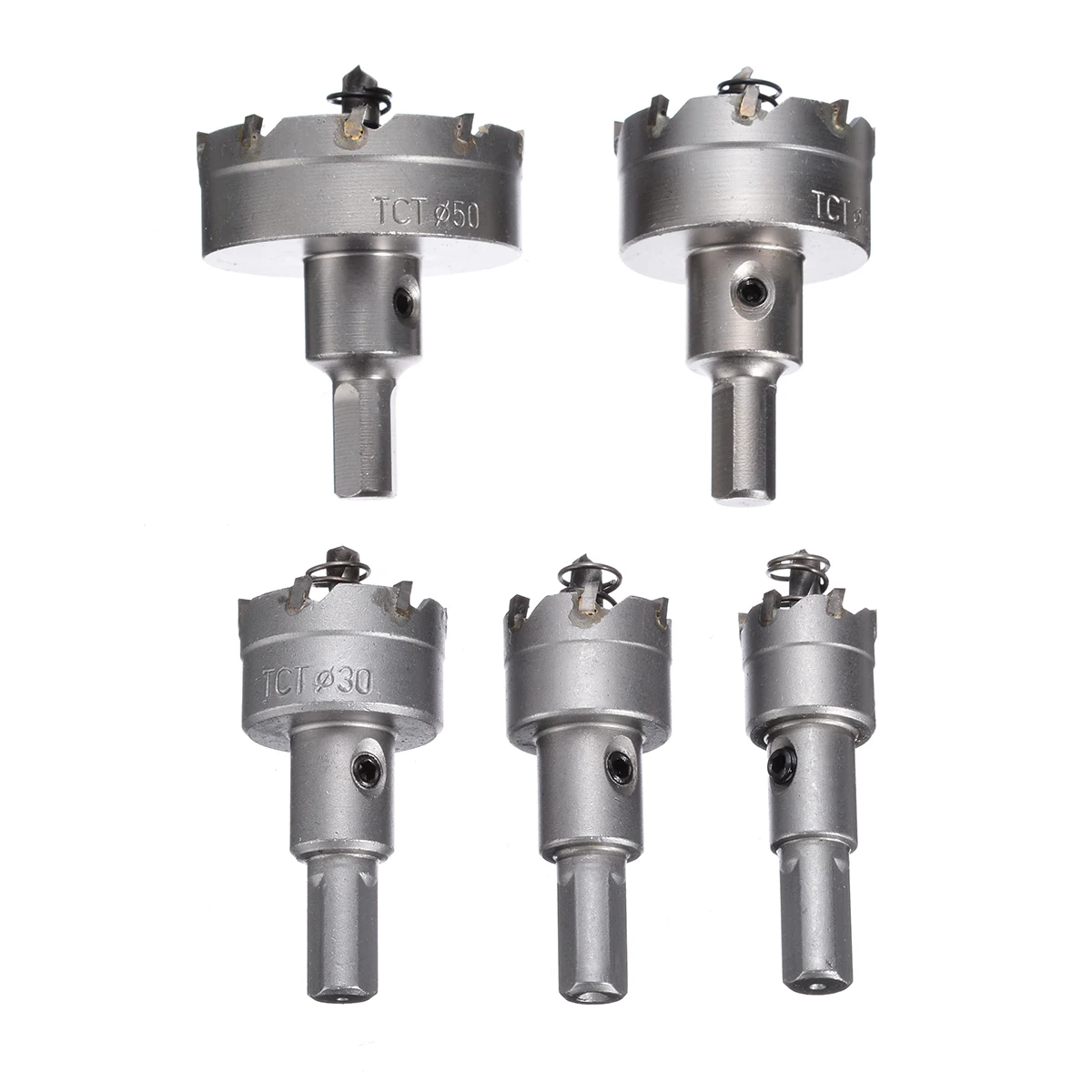 Набор отверстий из быстрорежущей стали 5 шт. Твердосплавные наконечники для