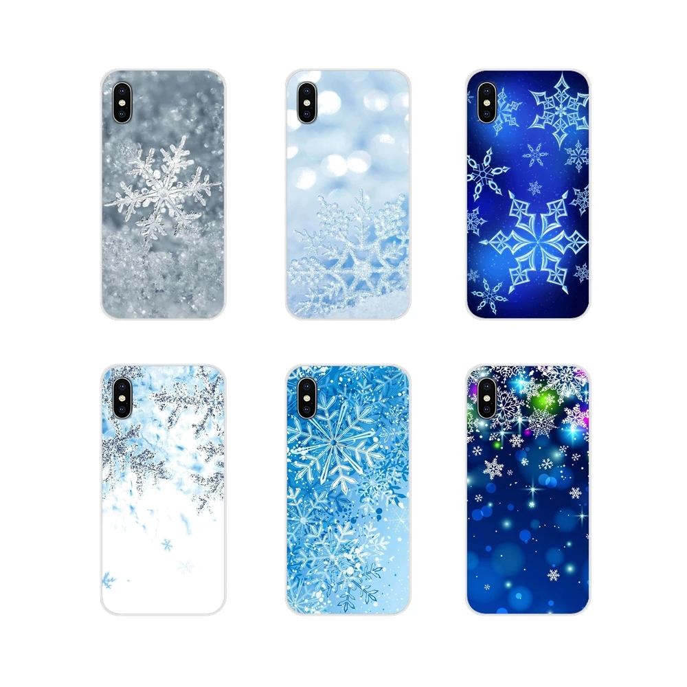 Красивая снежинка для Samsung A10 A30 A40 A50 A60 A70 Galaxy S2 Note 2 3 Grand Core Prime аксессуары чехлы
