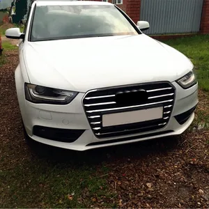 CNORICARC средние решетки для переднего бампера, отделочные полоски, внешние аксессуары для стайлинга автомобилей, наклейка для Audi A4 B8 2013-2015