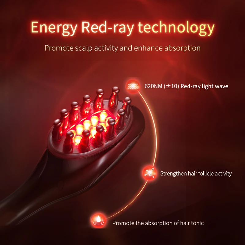 Электрическая массажная Расческа для роста волос по цене производителя |