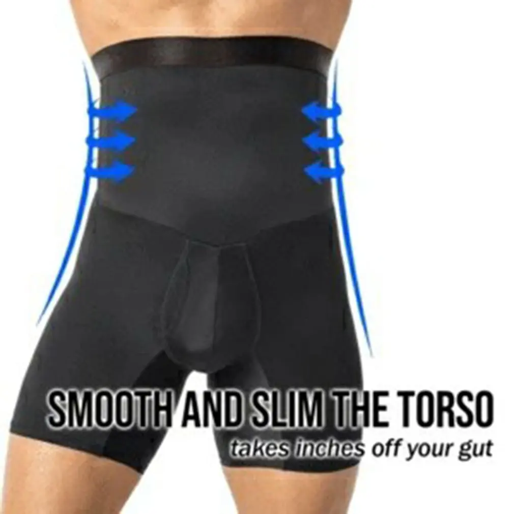 

Men Slimming Body Shapers Super Stretch Shorts Pants Sweating Neoprene Fitness Weight Loss Burn Fat Sporters Panties