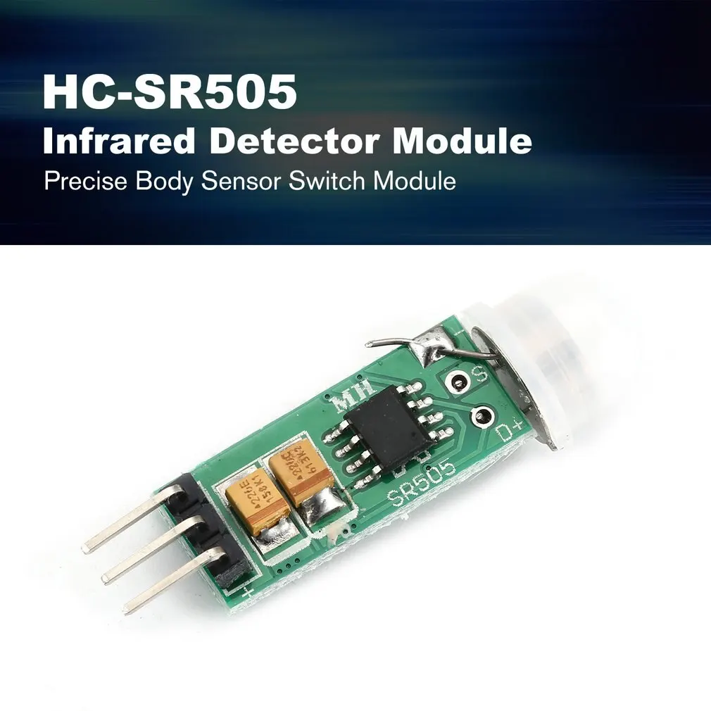 HC-SR505 мини инфракрасный PIR датчик движения точный детектор модуль для Arduino тела