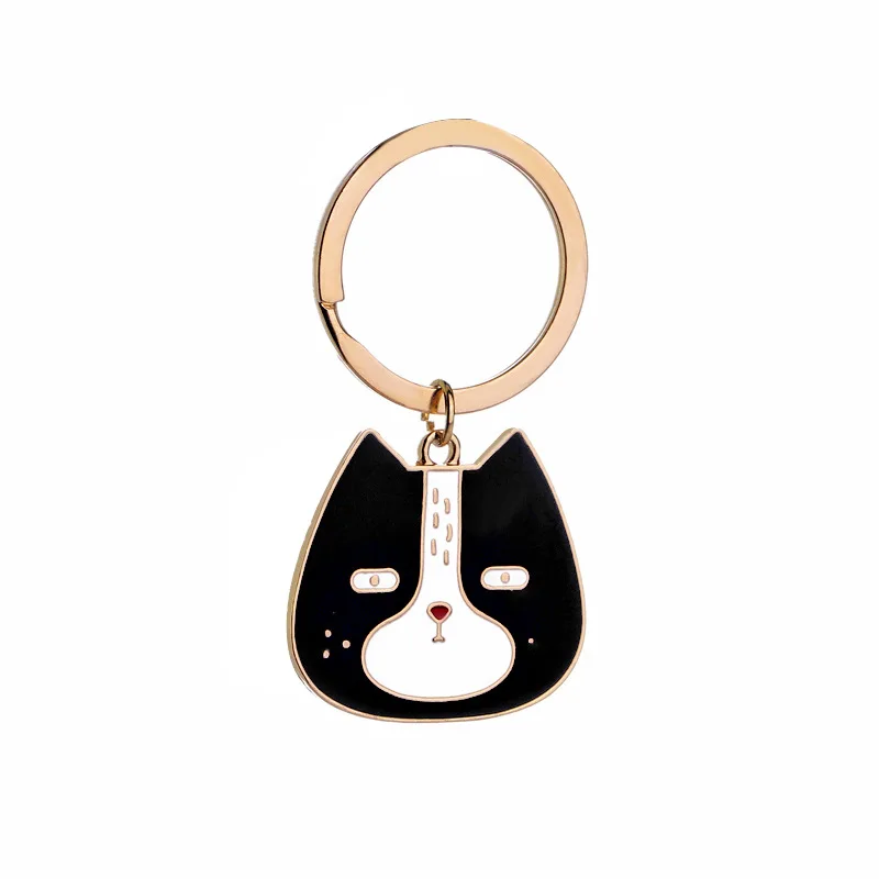 

cute Dog Key Chain Key Ring Bag HandBag Charm Keychain Accessories New Fashion Jewelry For Women Dog lovers gifts for woman