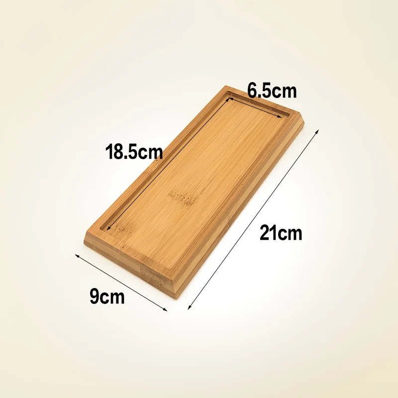 Заточка камня бамбуковая точилка Нескользящая основа прямоугольник держатель