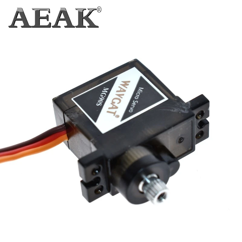 AEAK MG90S Metal gear ed Micro Servo Для игрушечной лодки автомобиля самолета вертолета микро-металлическая передача