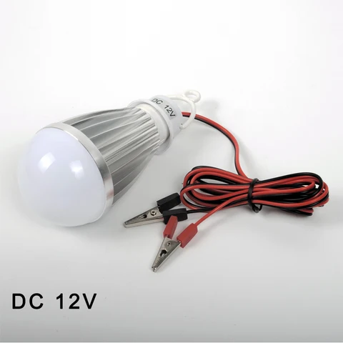 Светодиодная лампа SMD2835, портативный светильник холодного и теплого белого света для ночной рыбалки, 12 В постоянного тока, 3 Вт, 6 Вт, 9 Вт, 12 Вт, 15 Вт, 18 Вт