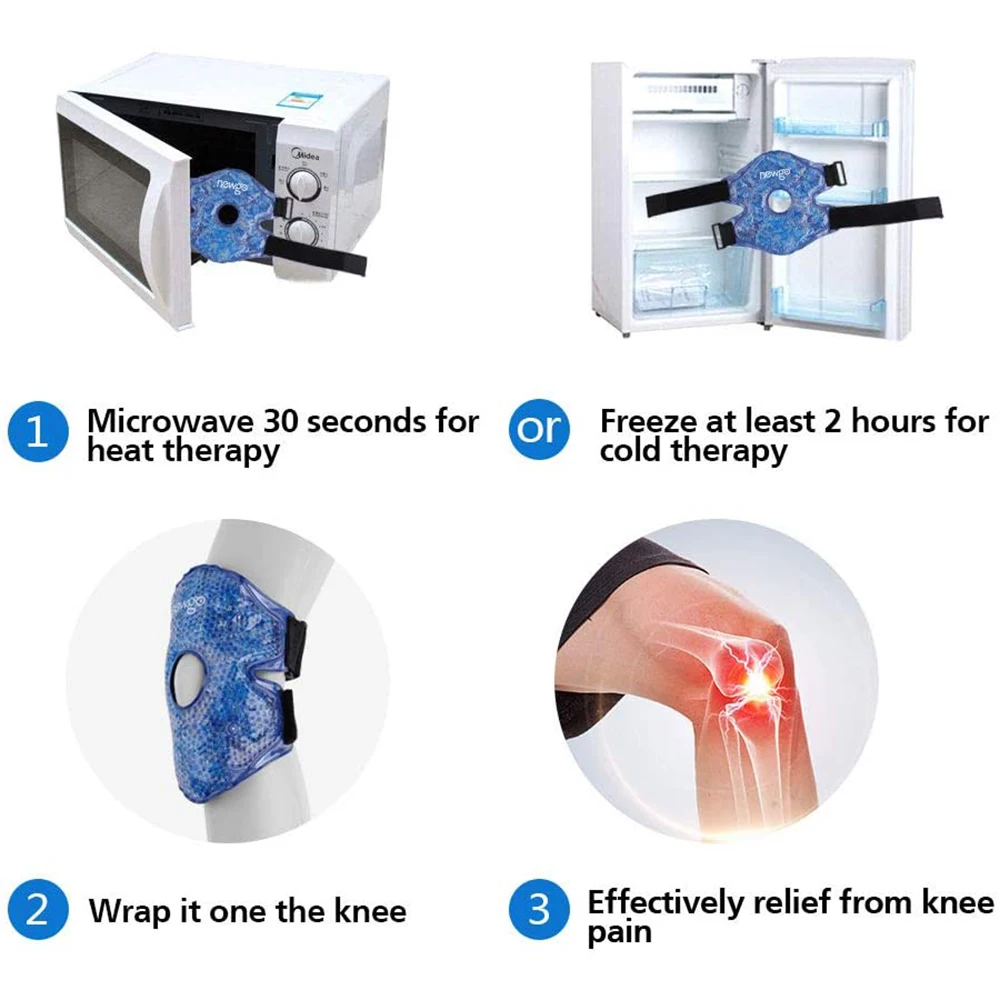2 упаковки эластичные ремни для снятия симптомов боли в коленях - купить по