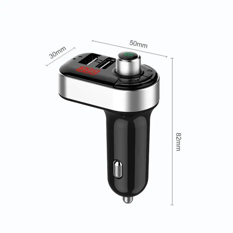Автомобильный Зарядное устройство с FM передатчик Bluetooth приемник аудио MP3 плеер