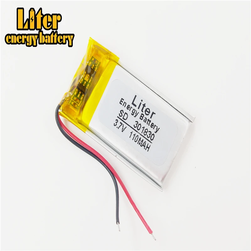 MP3 MP4 3 7 В литиевая батарея 301830 031830 110 мАч Bluetooth Сотовый Аккумулятор рекордер