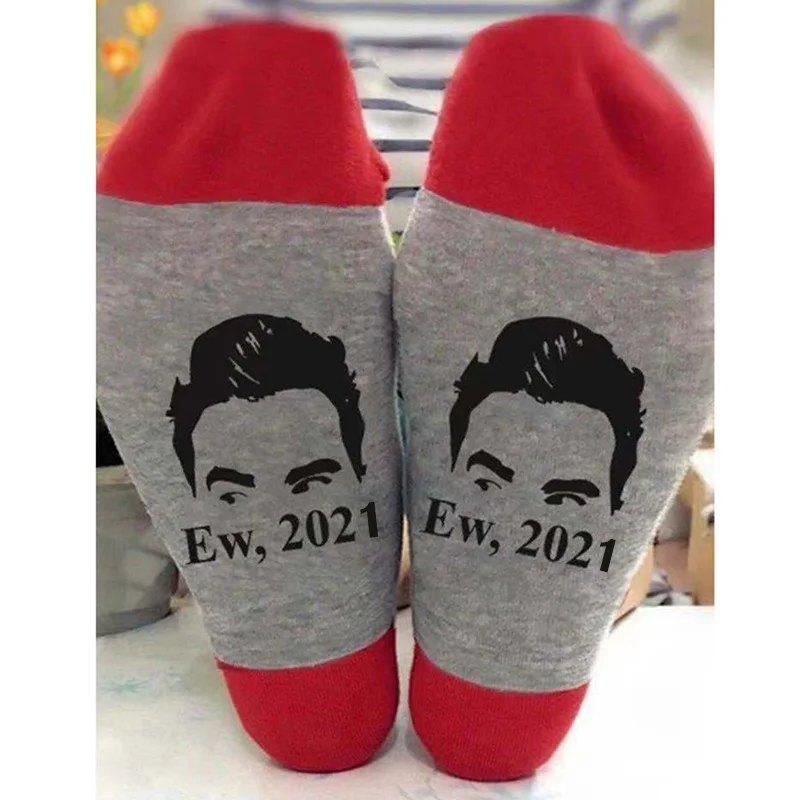 

Ew 2020/2021 Socks Personality Letters Pattern Printed Cotton Socks Breathable Men Socks FOU99