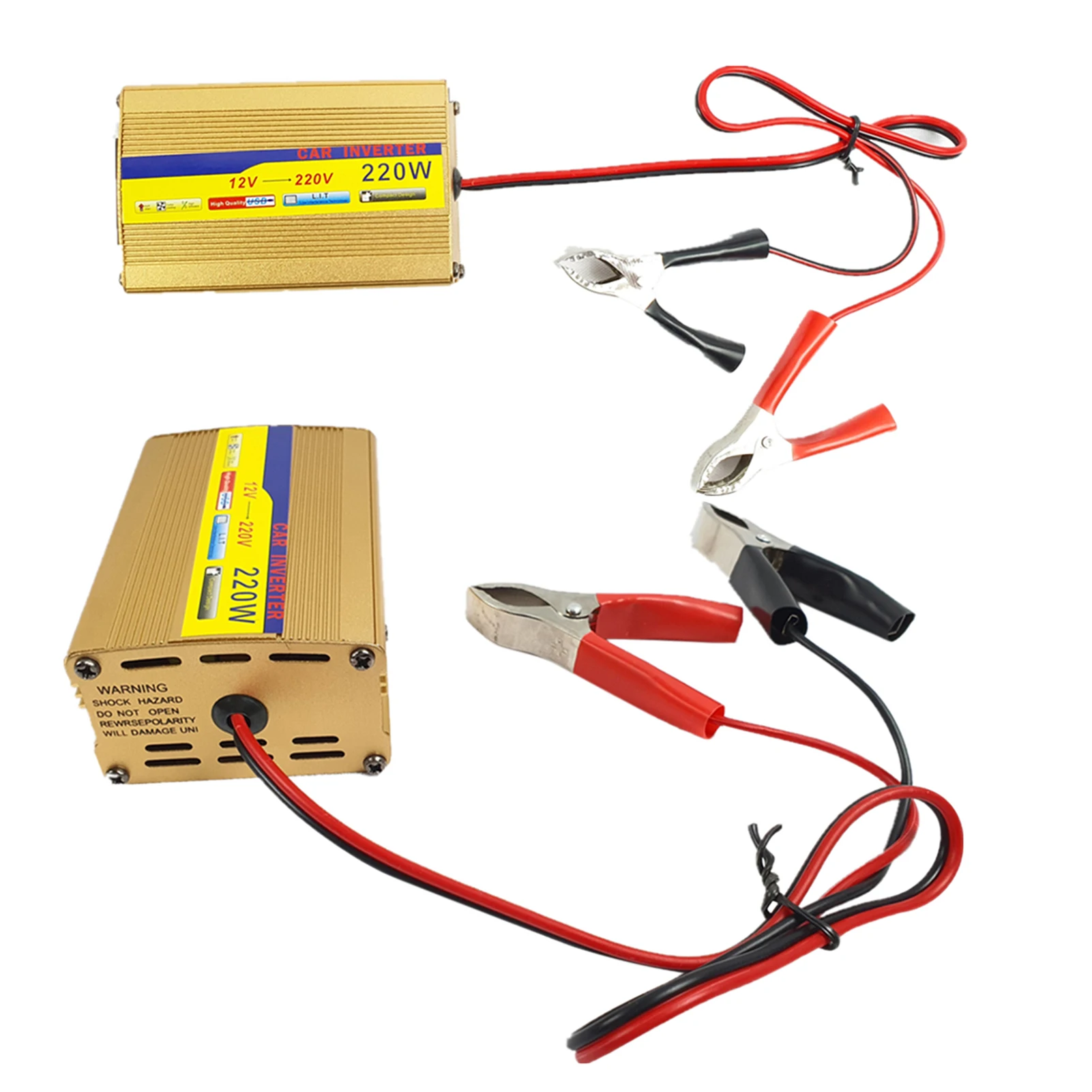 DC12 AC220V 220 Вт инверторная система P ower с 2 USB выходами для зарядки автомобилей и