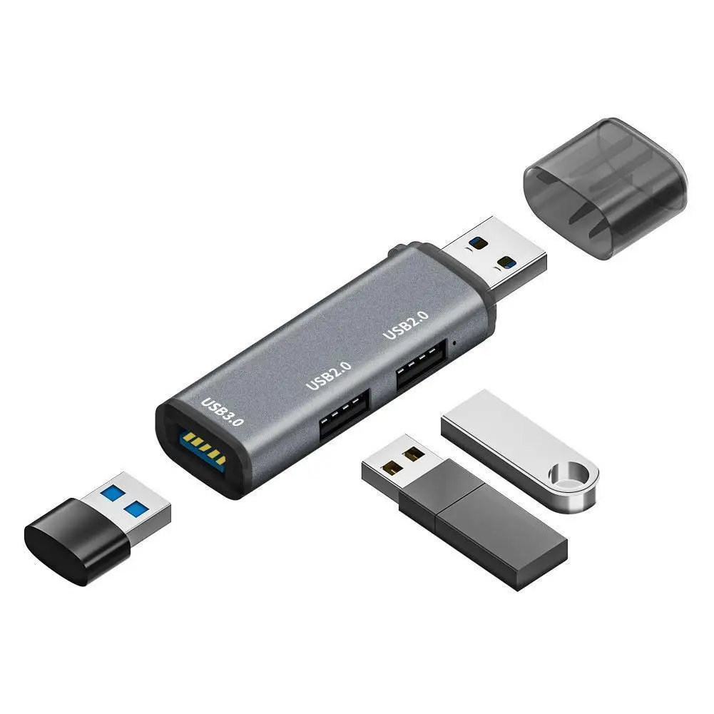 

Высокоскоростной USB-разветвитель 3,0, разветвитель с 3 портами, расширитель с несколькими USB-портами, компьютерные аксессуары для ноутбуков и ...
