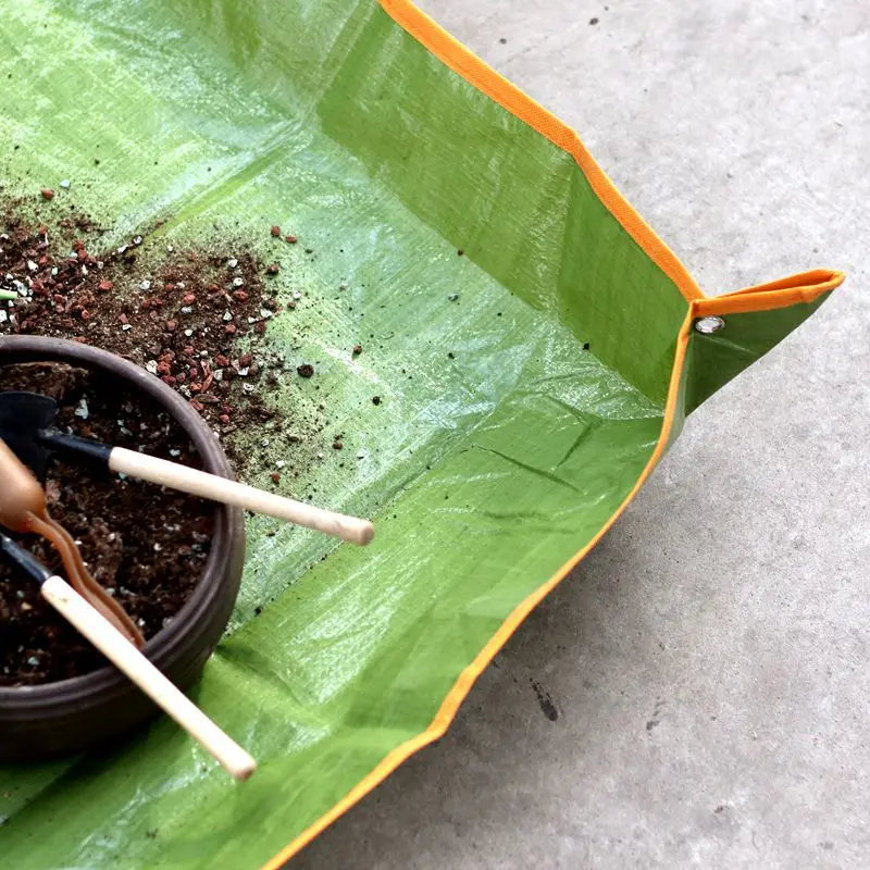 

Transplanting Mat Flower Pot Mat Gardening Floor Cloth Leakproof Operation Mat Home Changing Pot Mat