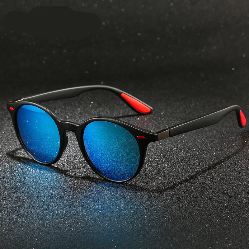 

Round Fashion Men's Polarized Sunglasses Women's Driving Sun Mirror Retro Brand Designer Plastic Outdoor Sun Glasses Uv400