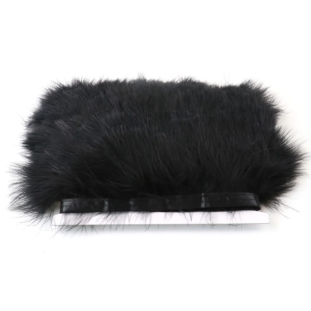 8 10 см индейка Плюмы кружевная лента пушистые Окрашенные Перья бахрома отделка