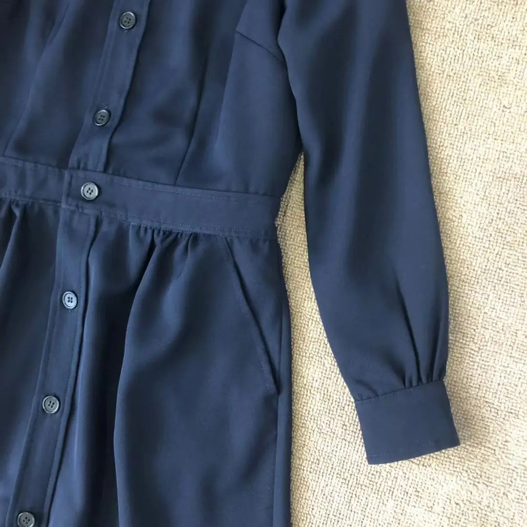 

Women Dress 2021 New Autumn Long-sleeved Mid-length Dress