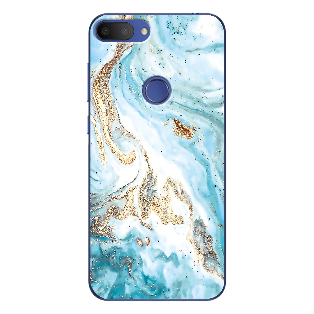 

For Alcatel 1S 3 3L 1C 3 1 2019 5033D 5003D Case Marble Stone Texture Phone Case Soft TPU Cover