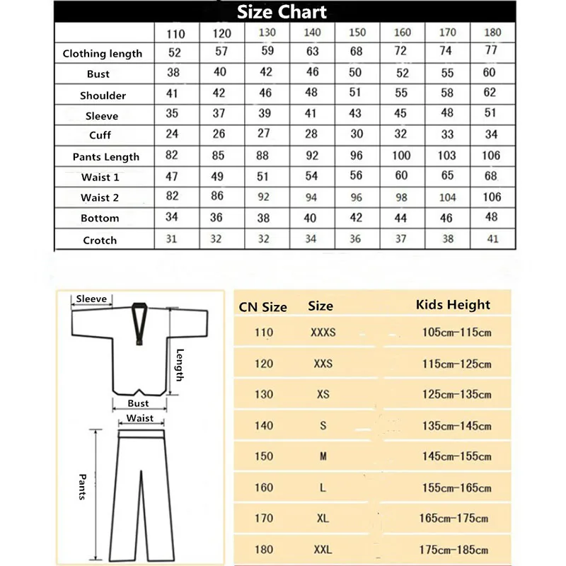 Детская и взрослая униформа для карате легкая Студенческая Униформа с ремнем