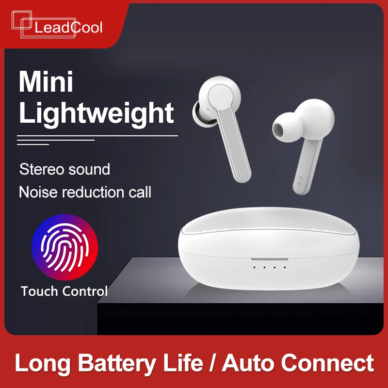 Беспроводные Bluetooth-наушники TWS мини-наушники с сенсорным управлением Hifi стерео