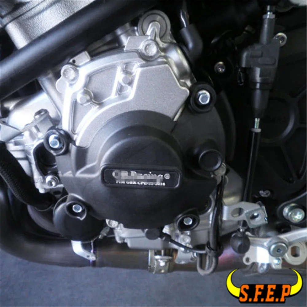 Защитный чехол для двигателя мотоцикла GB Racing Yamaha MT10 2015 2020 16 17 18 19 черный|engine guard|racing