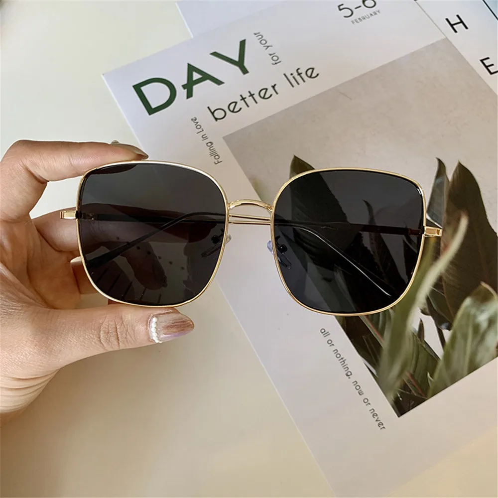 

Glasses Versatile Fashion Metal Korean Version Eyewear Uv400