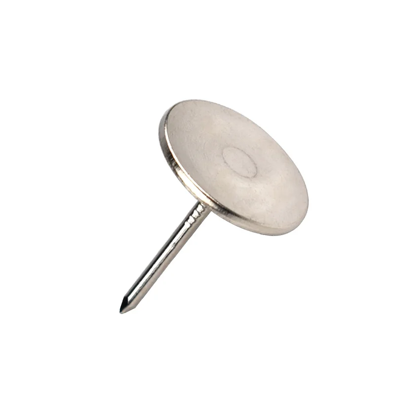 100 шт. металлический штифт декоративные штифты античный для ногтей круглая форма