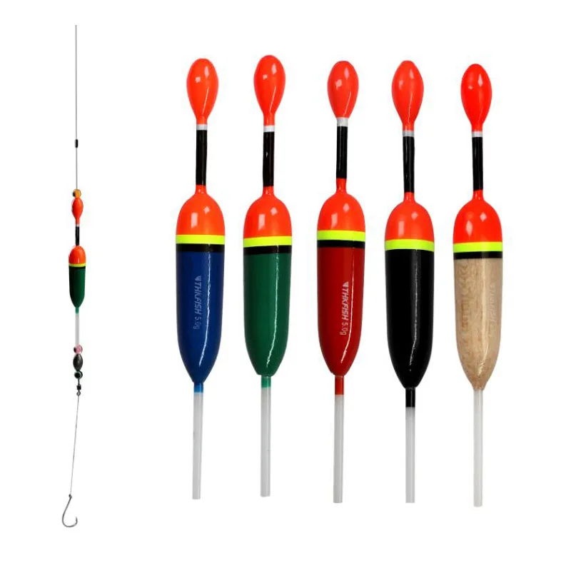 

5pcs/lot 15g 5g Fishing Slip Float Bobber Rigs Balsa Wood Fishing Float Bobber Fishing accessories