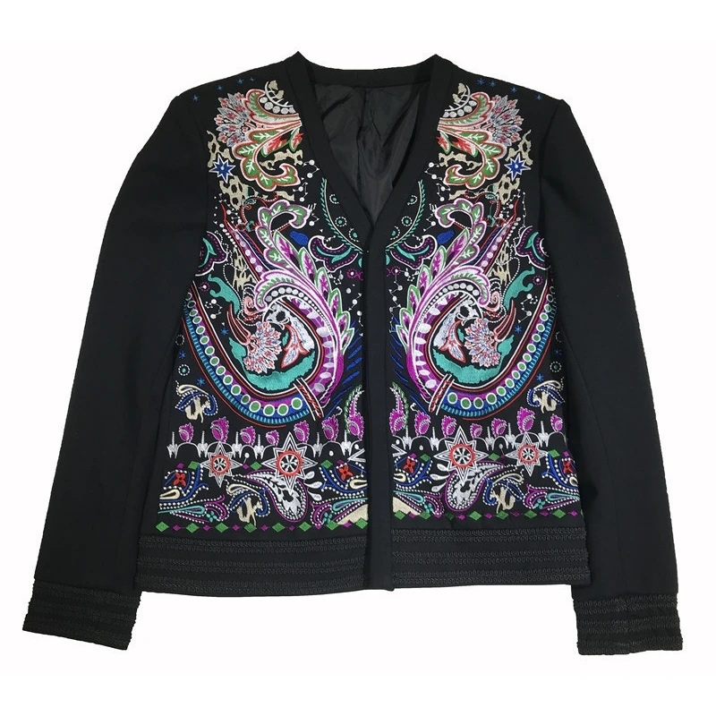 

coat, Heavy embroidery a star suit for men, blazer Heren colberts for men, department store