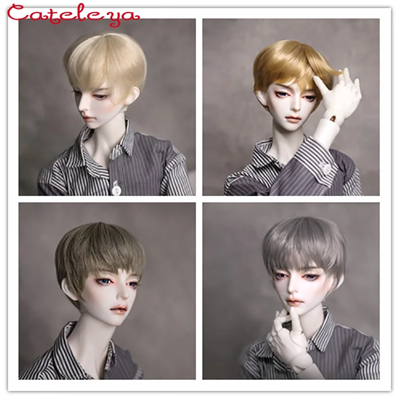 Cataleya 3 точки 4 6 точек BJD высокотемпературные шелковые короткие волосы ручной