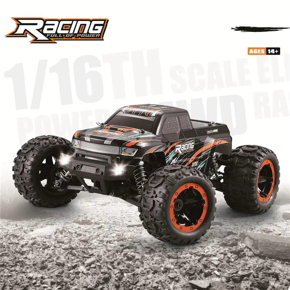RCtown HBX 16889 1/16 2 4G 4WD 45 км/ч бесщеточный ру автомобиль с светодиодный светильник