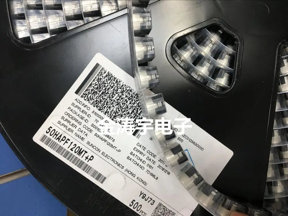 

Оригинальный новый 100% 50V120UF 10X10 SMD полимерный Гибридный электролитический конденсатор ударопрочный 50HAPF120M (индуктор)